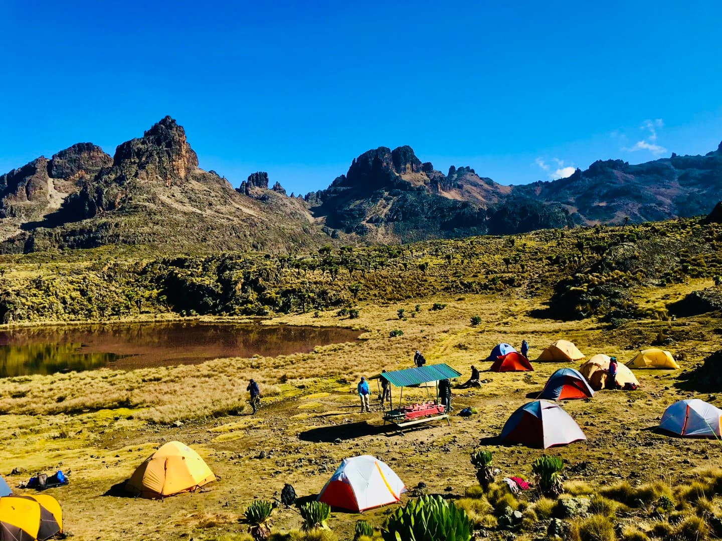 Mount Kenya Camping Hike